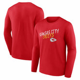 Kansas City Chiefs Hustle Long Sleeve T-Shirt Red