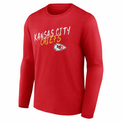 Kansas City Chiefs Hustle Long Sleeve T-Shirt Red