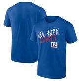 New York Giants Hustle T-Shirt Royal