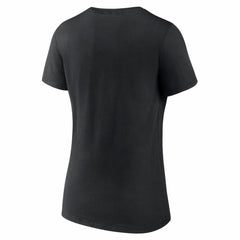New York Jets Women's Hustle V-Neck T-Shirt Black