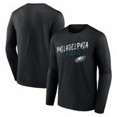 Philadelphia Eagles Hustle Long Sleeve T-Shirt Black