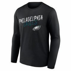 Philadelphia Eagles Hustle Long Sleeve T-Shirt Black