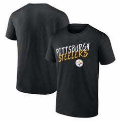 Pittsburgh Steelers Hustle T-Shirt Black