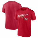 San Francisco 49ers Hustle T-Shirt Scarlet