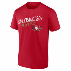 San Francisco 49ers Hustle T-Shirt Scarlet