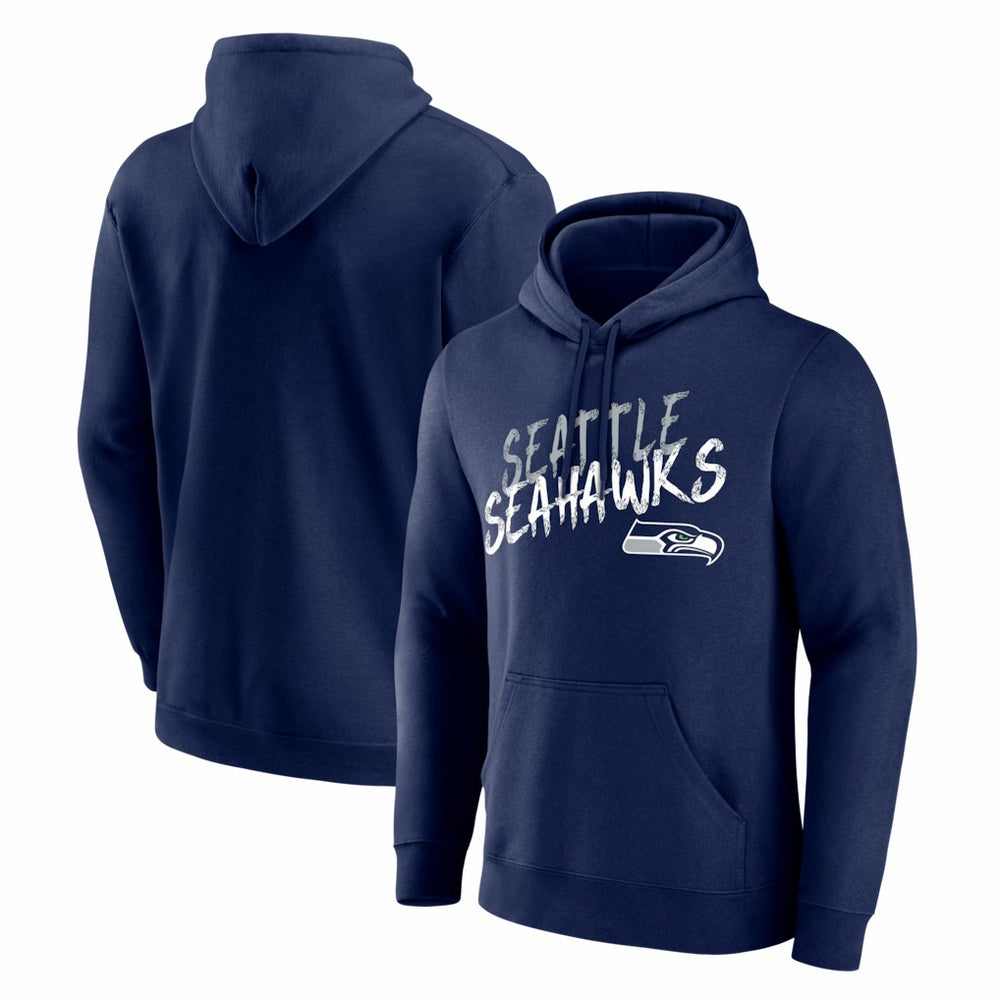 Seattle Seahawks Hustle Hoodie College Navy