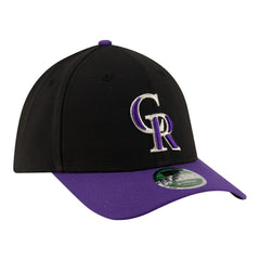 Colorado Rockies New Era Alternate Player Replica 39THIRTY M-Crown Flex Hat - Black Hats