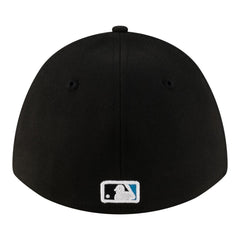 Miami Marlins New Era Player Replica 39THIRTY M-Crown Flex Hat - Black Hats