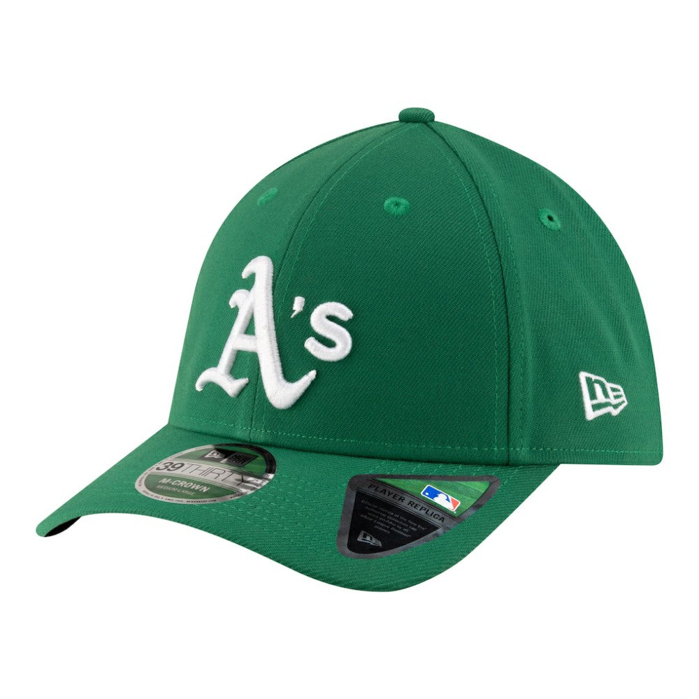 Athletics New Era Player Replica 39THIRTY M-Crown Flex Hat - Green Hats