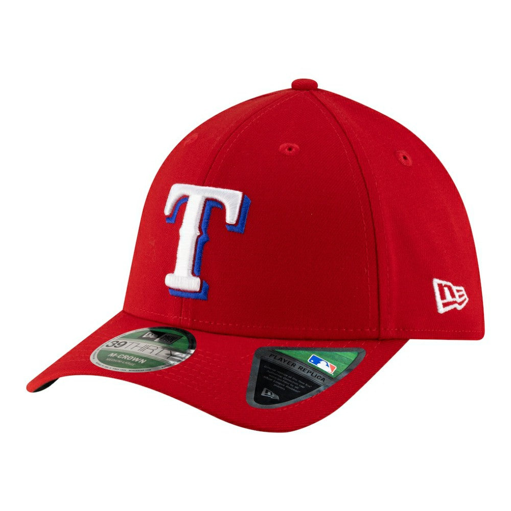 Texas Rangers New Era Player Replica 39THIRTY M-Crown Flex Hat - Red Hats