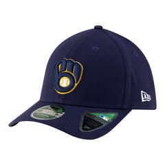 Milwaukee Brewers New Era Player Replica 39THIRTY M-Crown Flex Hat - Navy Hats
