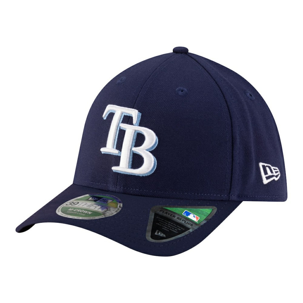 Tampa Bay Rays New Era Player Replica 39THIRTY M-Crown Flex Hat - Navy Hats