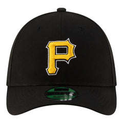 Pittsburgh Pirates New Era Alternate Player Replica 39THIRTY M-Crown Flex Hat - Black Hats