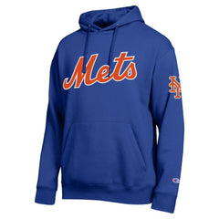 New York Mets Champion All Star Wordmark Hoodie - Royal Hoodies