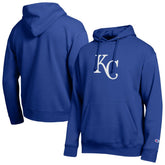 Kansas City Royals Champion All Star Embroidered Logo Hoodie - Royal Hoodies