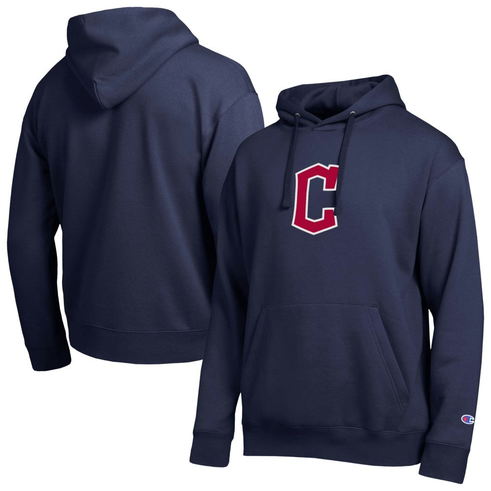 Cleveland Guardians Champion All Star Embroidered Logo Hoodie - Navy Hoodies