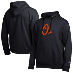 Baltimore Orioles Champion All Star Embroidered Logo Hoodie - Black Hoodies