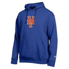 New York Mets Champion All Star Embroidered Logo Hoodie - Royal Hoodies