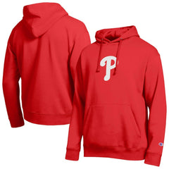 Philadelphia Phillies Champion All Star Embroidered Logo Hoodie - Red Hoodies