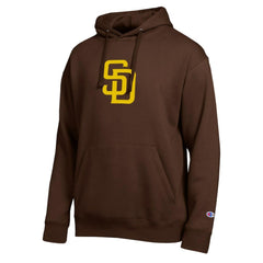 San Diego Padres Champion All Star Embroidered Logo Hoodie - Brown Hoodies