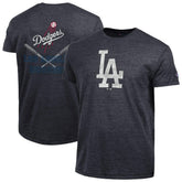 Los Angeles Dodgers Champion Tri-Blend T-Shirt - Heather Black T-shirts