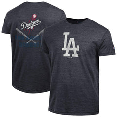 Los Angeles Dodgers Champion Tri-Blend T-Shirt - Heather Black T-shirts
