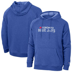 Toronto Blue Jays Champion Triumph Tri-Blend Raglan Hoodie - Royal Hoodies