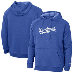 Los Angeles Dodgers Champion Triumph Tri-Blend Raglan Hoodie - Royal Hoodies