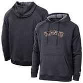 San Francisco Giants Champion Triumph Tri-Blend Raglan Hoodie - Black Hoodies