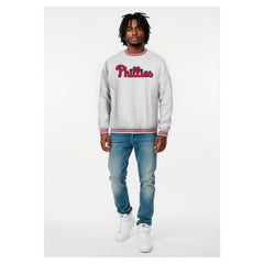 Philadelphia Phillies Champion Reverse Weave Sweatshirt - Grey Heather Sweatshirts