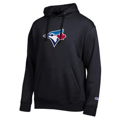 Toronto Blue Jays Champion All Star Embroidered Logo Hoodie - Black Hoodies