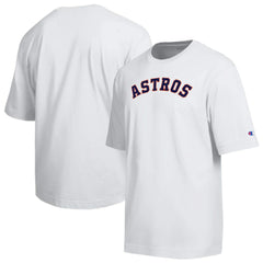Houston Astros Champion All Star Arched Chenille Wordmark T-Shirt - White T-shirts