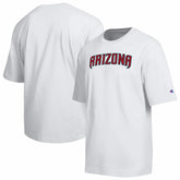 Arizona Diamondbacks Champion All Star Arched Chenille Wordmark T-Shirt - White T-shirts