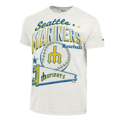 Seattle Mariners Champion Winning Tradition Cooperstown Tri-Blend T-Shirt - White T-shirts