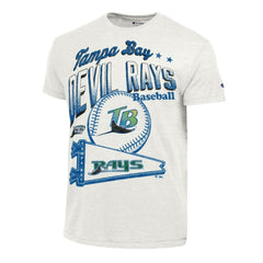 Tampa Bay Rays Champion Winning Tradition Cooperstown Tri-Blend T-Shirt - White T-shirts