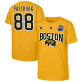 NHL David Pastrnak Boston Bruins Fanatics Youth Alternate Captain 2026 Stadium Series T-Shirt - Gold