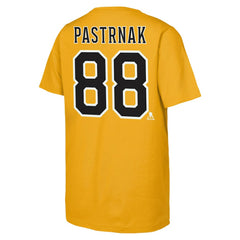 NHL David Pastrnak Boston Bruins Fanatics Youth Alternate Captain 2026 Stadium Series T-Shirt - Gold