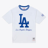 Los Angeles Dodgers Mitchell & Ness Cooperstown Collection Arctic T-Shirt - White T-shirts
