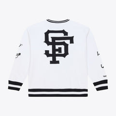 San Francisco Giants Mitchell & Ness Arctic Fleece Sweatshirt - White Sweatshirts