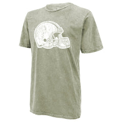 Shedeur Sanders Cleveland Browns Majestic Threads Mineral Wash Name & Number T-Shirt Moss Green