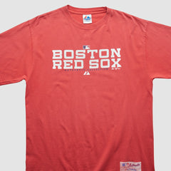 Boston Red Sox Majestic 2005 T-shirt - Red - L by Fanatics Real Vintage T-shirts