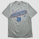 New York Giants Reebok 2011 T-shirt Heather Gray Vintage