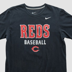 Cincinnati Reds Nike 2010s T-shirt - Black - M by Fanatics Real Vintage T-shirts
