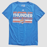 Oklahoma City Thunder 2014 T-shirt Blue Vintage
