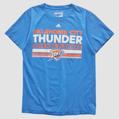 Oklahoma City Thunder 2014 T-shirt Blue Vintage