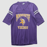 Minnesota Vikings Logo 7 90s T-shirt Purple Vintage