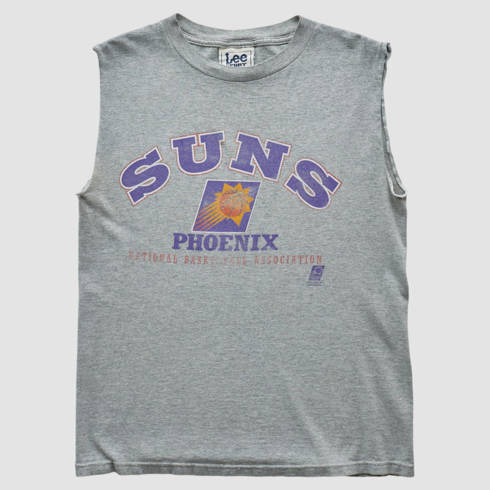 Phoenix Suns Lee Apparel 90s Tank Heather Gray Vintage