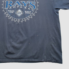 Tampa Bay Rays MLB Genuine Merchandise 2000s T-shirt - Navy - 2XL by Fanatics Real Vintage T-shirts