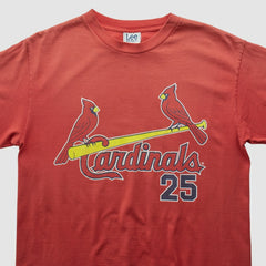St. Louis Cardinals Lee Apparel 2001 T-shirt - Red - M by Fanatics Real Vintage T-shirts