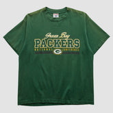 Green Bay Packers Sof Tee 2000s T-shirt Green Vintage